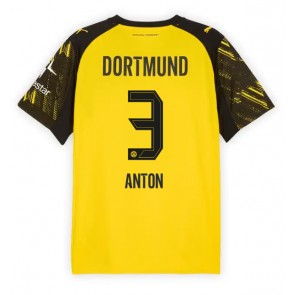 Borussia Dortmund Waldemar Anton #3 Hjemmebanetrøje 2025-26 Kortærmet